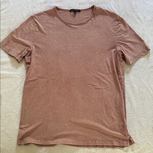 Robert Barakett Mauve Crew Neck Tee